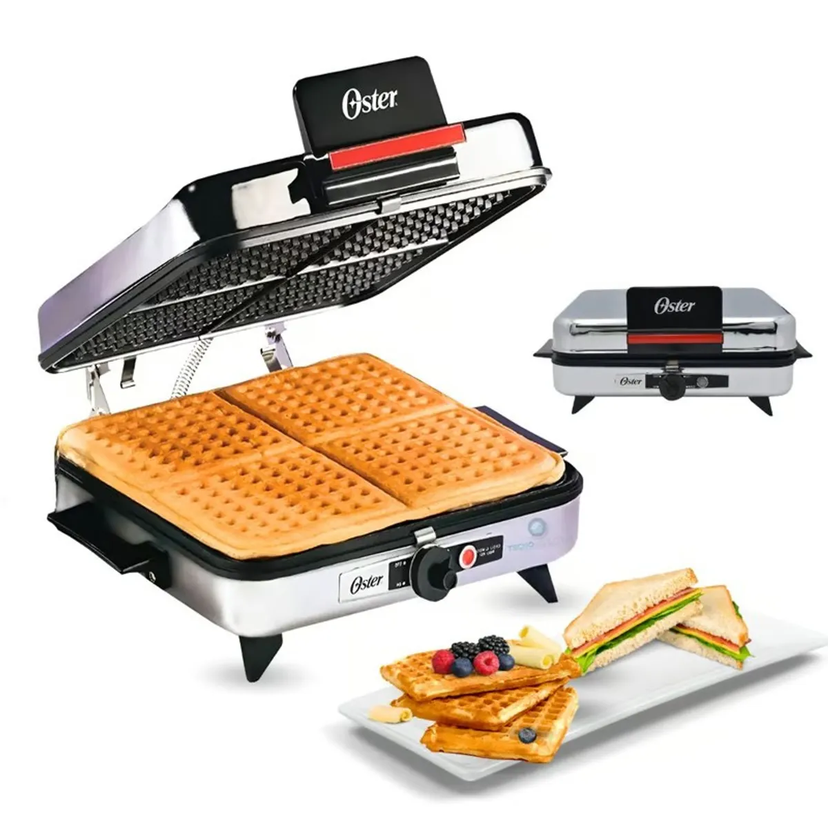 Sandwichera Oster 3 En 1 Cg120w012000 - Image 2